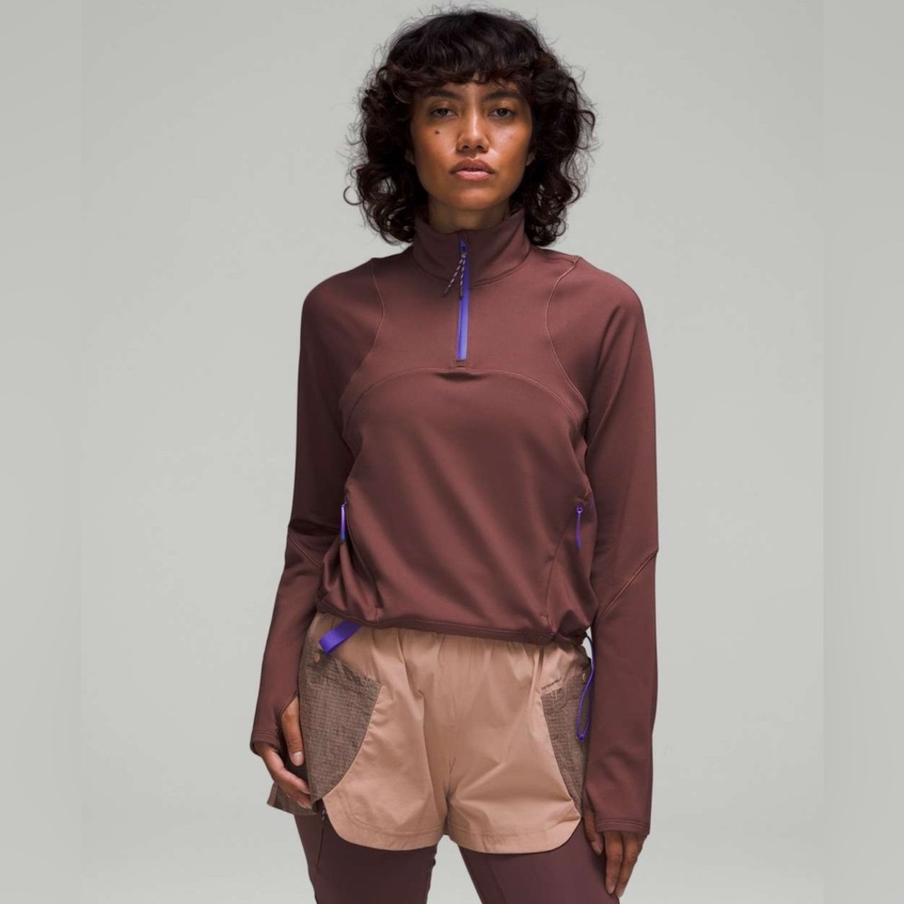 Lululemon Tech Fleece Hiking 1/4 Zip Pullover